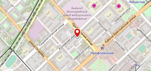 Живой источник, закусочная на карте
