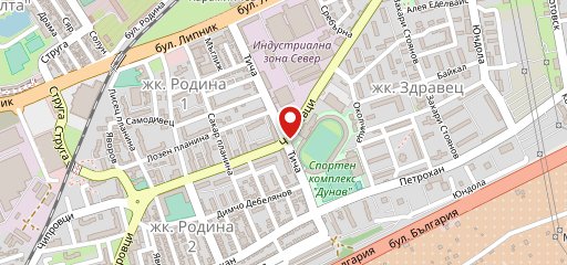 Комплекс „Жорела” на карте
