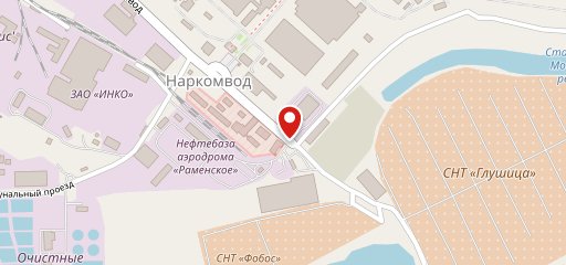 Жуковский Ночлег на карте