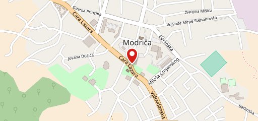 Зимски Град Модрича на карте