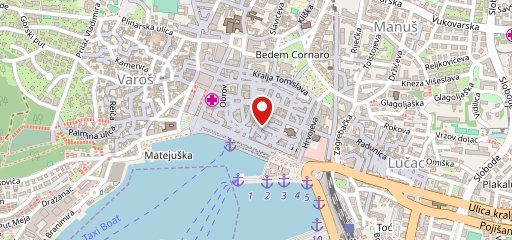 Zinfandel Food & Wine Bistro на карте
