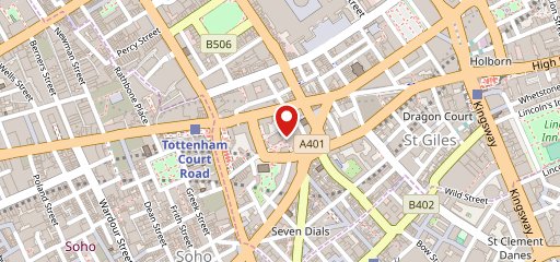 Zizzi - Central St Giles на карте