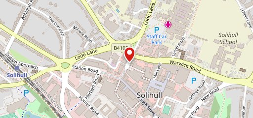 Zizzi - Solihull на карте