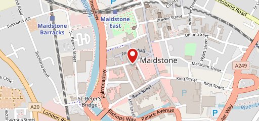 Zizzi - Maidstone на карте