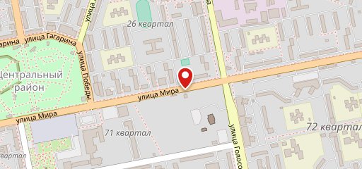 Золотая Булочка на карте