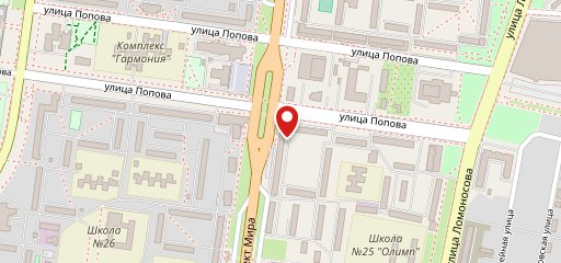 Золотая чашка на карте