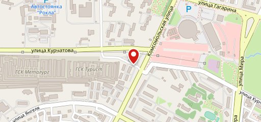 Золотая Долина на карте