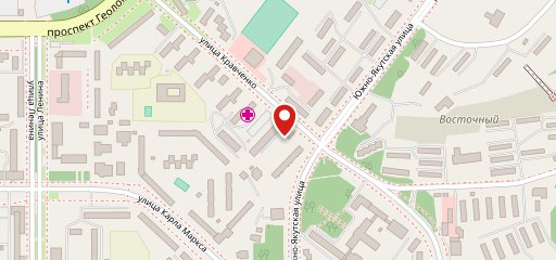 Золотая долина на карте