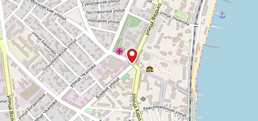 Золотая Лоза на карте