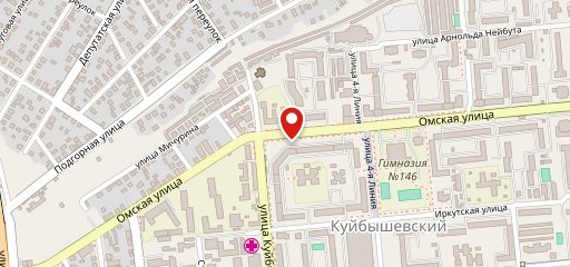 Золотая луза на карте