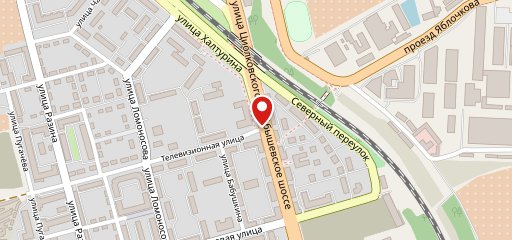 Золотая Миля на карте
