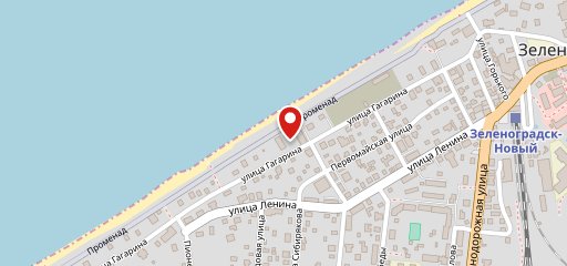 Золотая миля на карте