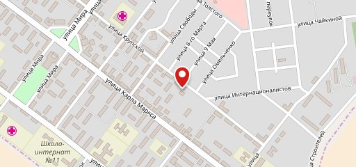 Золотая Нива на карте