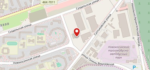Кафе "Золотая улитка" на карте