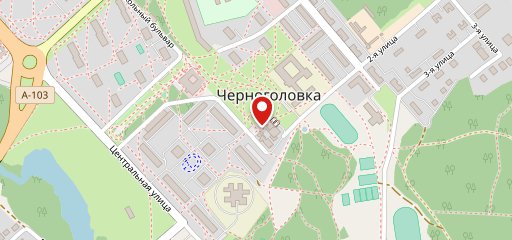 Ложка вилка на карте