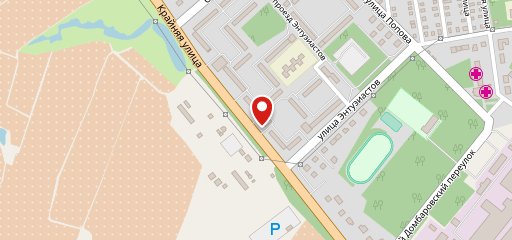 Золотая вилка на карте