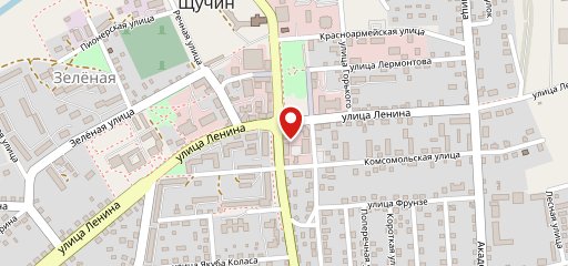 Золотой Берег Кафе Щучинского Райпо на карте