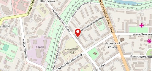 Золотой Ковш на карте