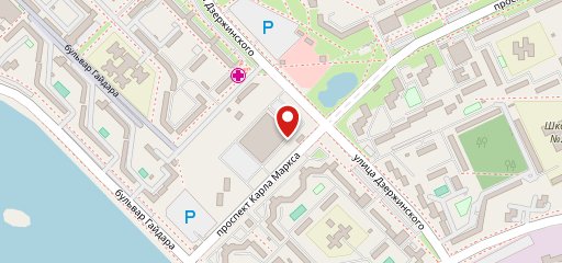 Золотой шампур на карте