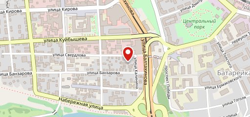 Золотой Колос, кафе на карте