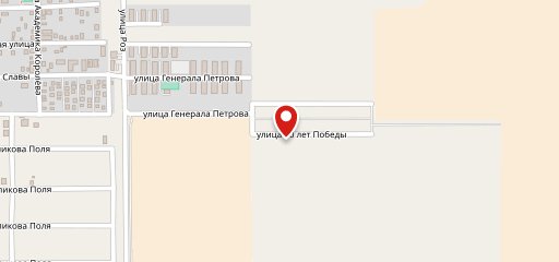 Зона отдыха Комарово на карте