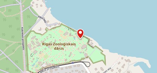 Riga Zoo cafe на карте