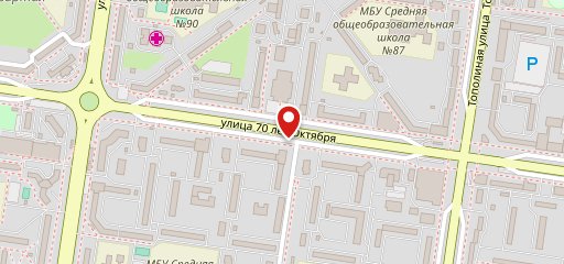 Зорька на карте