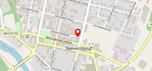 Звенигородский хлебозавод на карте