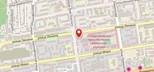 Звезда, Закусочная на карте
