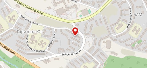 Звездный на карте