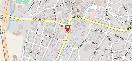 Zvolen на карте