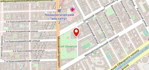 圣彼得堡机组住宿酒店 на карте