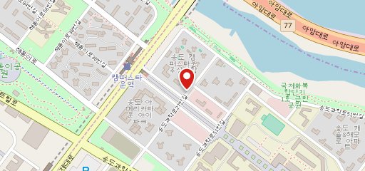 김밥덕후 송도캠퍼스타운점 на карте