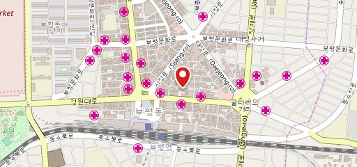 도네누볏짚삼겹살부평역점 на карте