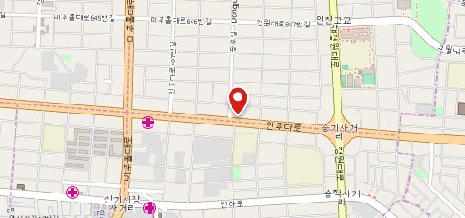 은하식당 на карте