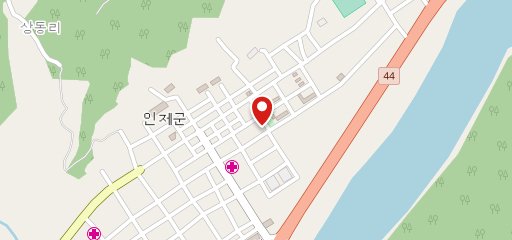 하얀섬 на карте