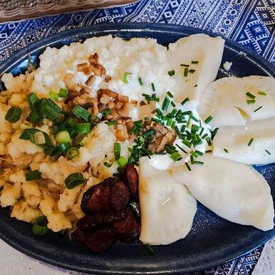 Капустные галушки