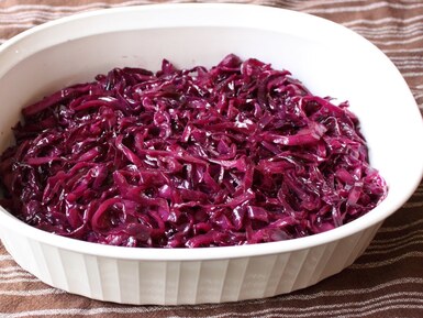 Салат из красной капусты