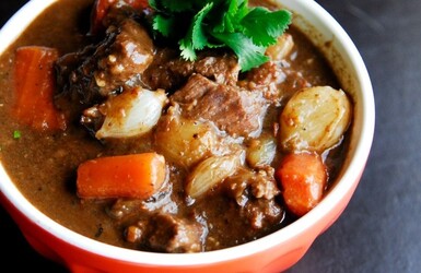 Мясо по-бургундски