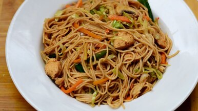 Куриная лапша