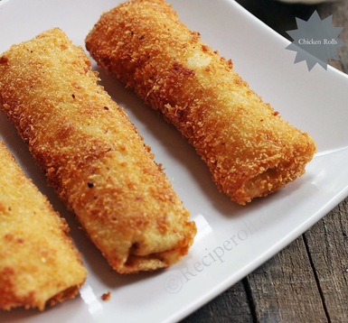 Куриные рулетики
