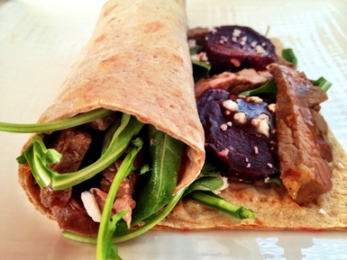 Стейк в лаваше