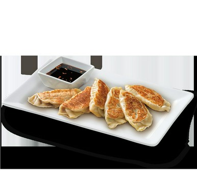 Китайские пельмени с курицей
